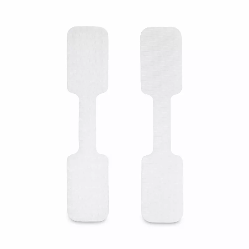 StarTech.com 3,5 collu (9 cm) kabeļu etiķetes, 100 gab., baltas, āķa-uz-āķa stiprinājuma kabeļu birka, rakstāmas vadu etiķetes kabeļu pārvaldībai