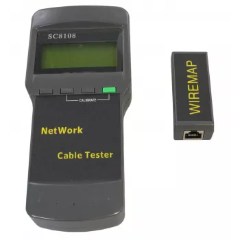 Microconnect CAB-TEST2 tīkla kabeļu testeris Melns
