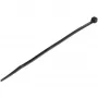 StarTech.com CBMZT6B kabeļu saites, 100 gab. iepakojums, 15 cm (6 collas), 3 mm (1/8 collas) platums, 39 mm saišķa diametrs, 18 kg (40 lb) stiepes izturība, pašbloķējošs neilons 66 ar noliektu galu, 94V-2/UL, melnas, TAA