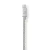 Nedis CCTB39940AL10 Lightning–3.5 mm kabelis 1 m alumīnija apvalks