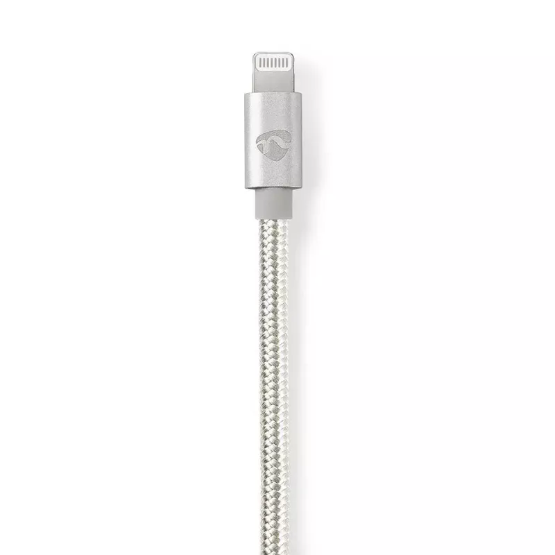 Nedis CCTB39940AL10 Lightning–3.5 mm kabelis 1 m alumīnija apvalks