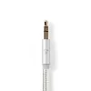 Nedis CCTB39940AL10 Lightning–3.5 mm kabelis 1 m alumīnija apvalks