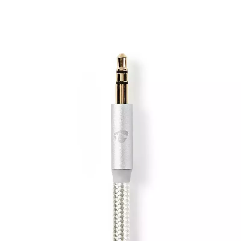 Nedis CCTB39940AL10 Lightning–3.5 mm kabelis 1 m alumīnija apvalks