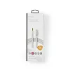 Nedis CCTB39940AL10 Lightning–3.5 mm kabelis 1 m alumīnija apvalks