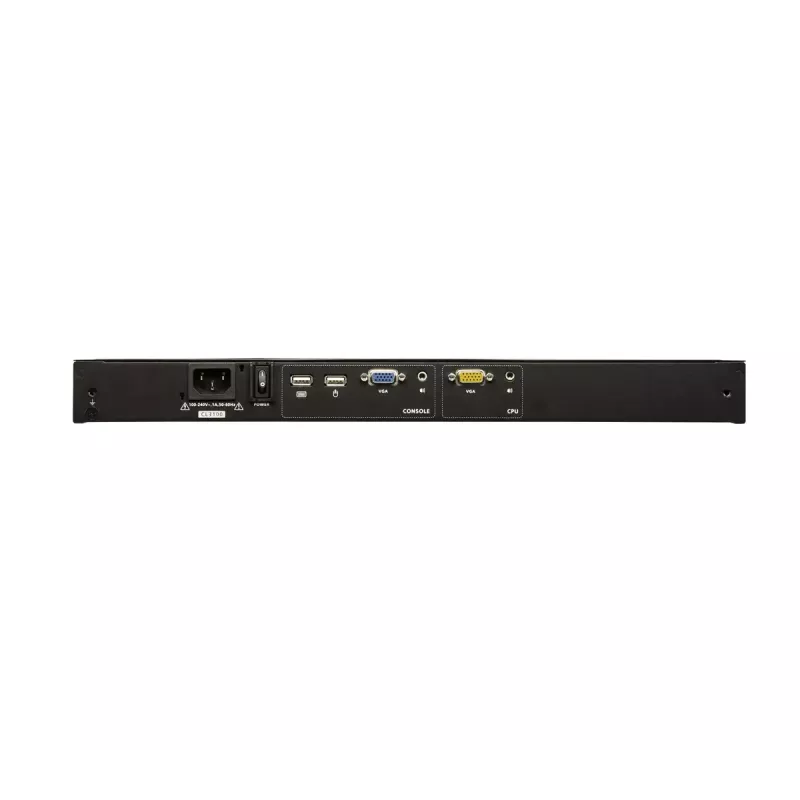 ATEN CL3100NX 18.5 inch USB VGA LCD konsoles vienība 1U, īss dziļums
