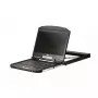 ATEN CL3100NX 18.5 inch USB VGA LCD konsoles vienība 1U, īss dziļums
