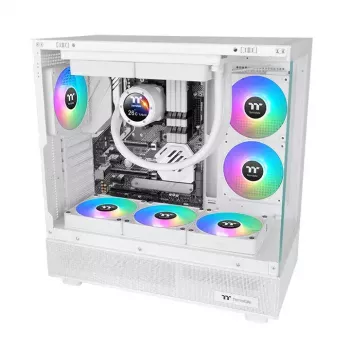 Thermaltake CT120 EX Reverse ARGB Sync White 12 cm Ventilators 65.82 CFM Hidrauliskais