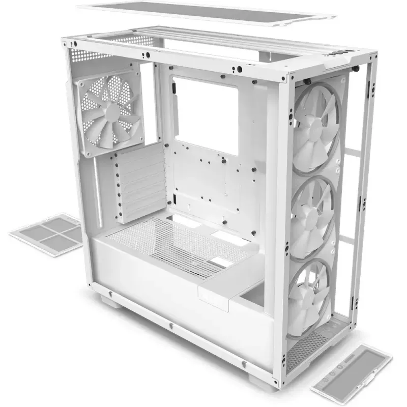 Datora korpuss NZXT CM-H71EW-02 Midi Tower Balts