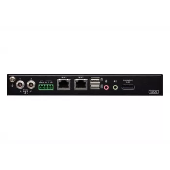 ATEN 1-Lokāls/Attālināts Koplietojams Viena Porta 4K DisplayPort KVM pār IP slēdzis