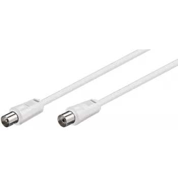 Microconnect COAX025W koaksiālais kabelis 2.5 m Balts