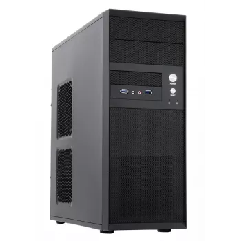 Chieftec CQ-01B-U3-OP datora korpuss Midi Tower Melns