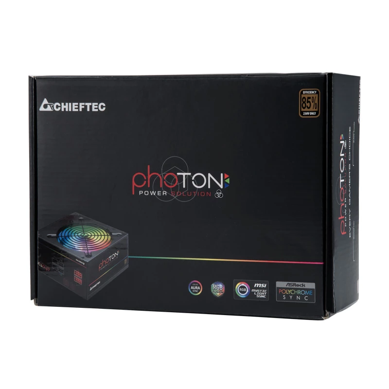 Chieftec Photon barošanas bloks 750 W 24-pin ATX PS/2 Melns