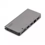 USB-C daudzportu ceļojumu dokstacija Digitus DA-70877