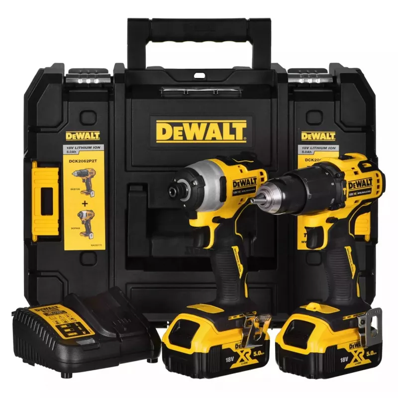 Bezvada triecienurbis DeWalt DCK2062D2T