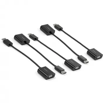 StarTech.com 5 gab. DisplayPort uz VGA adapteris - DisplayPort 1.2 uz VGA aktīvais adapteris - Digitālais DP uz analogo VGA video pārveidotājs - DisplayPort vīrišķais uz VGA sievišķo monitora adapteris