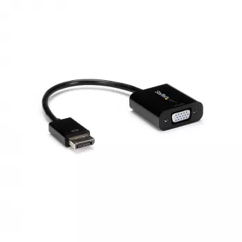 StarTech.com 5 gab. DisplayPort uz VGA adapteris - DisplayPort 1.2 uz VGA aktīvais adapteris - Digitālais DP uz analogo VGA video pārveidotājs - DisplayPort vīrišķais uz VGA sievišķo monitora adapteris