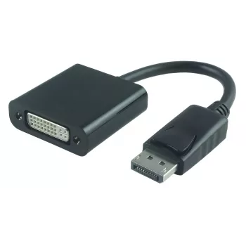 Microconnect DPDVI015 video kabeļa adapteris 0.15 m DisplayPort DVI-I Melns