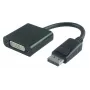 Microconnect DPDVI015 video kabeļa adapteris 0.15 m DisplayPort DVI-I Melns