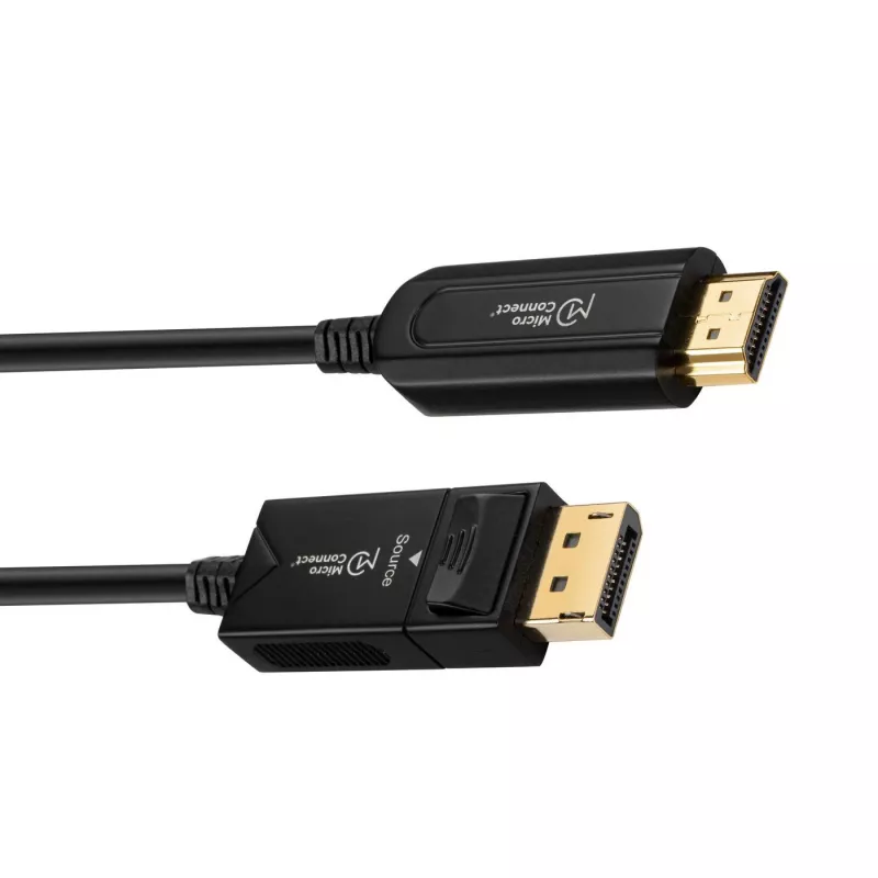 Microconnect DP-HDMI-1500V1.4OP video kabeļa adapteris 15 m DisplayPort Melns