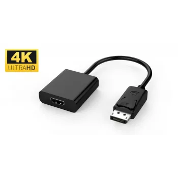 MicroConnect DPHDMI3 aktīvs DisplayPort-HDMI adapteris 0.15 m melns