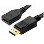 Microconnect DP-MFG-200 DisplayPort kabelis 2 m Melns