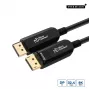 Microconnect DP-MMG-1000V1.4OP aktīvais optiskais DisplayPort kabelis 10 m Melns