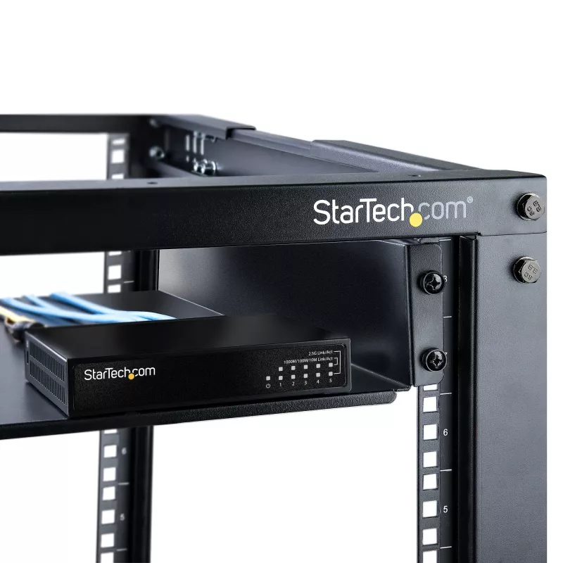 StarTech.com 5 portu 2.5G neuzraudzīts tīkla slēdzis - Multi-Gigabit Ethernet slēdzis - DIN sliedes vai sienas montāža - 9K Jumbo