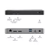 Docking stacija ALOGIC DX2 Dual 4K Display