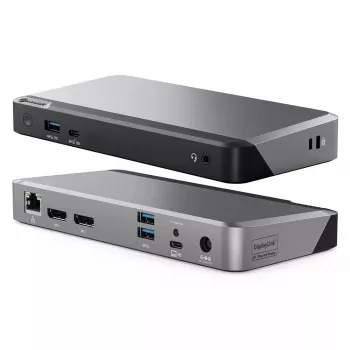 Docking stacija ALOGIC DX2 Dual 4K Display