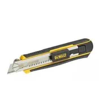 Komunālais nazis DeWALT DWHT0-10249 — nerūsējošā tērauda asmens 1,8 cm, melns/dzeltens
