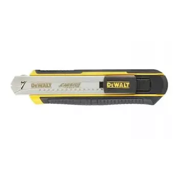 Komunālais nazis DeWALT DWHT0-10249 — nerūsējošā tērauda asmens 1,8 cm, melns/dzeltens