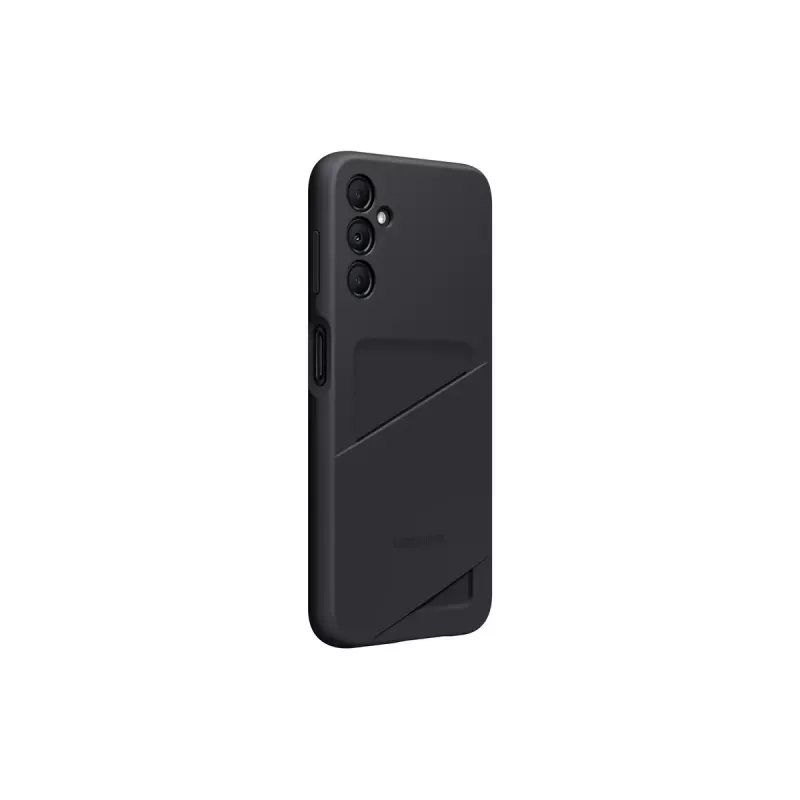 Samsung EF-OA146 vāciņš Galaxy A14/A14 5G ar kartes kabatu, melns, 16.8 cm (6.6 inch)