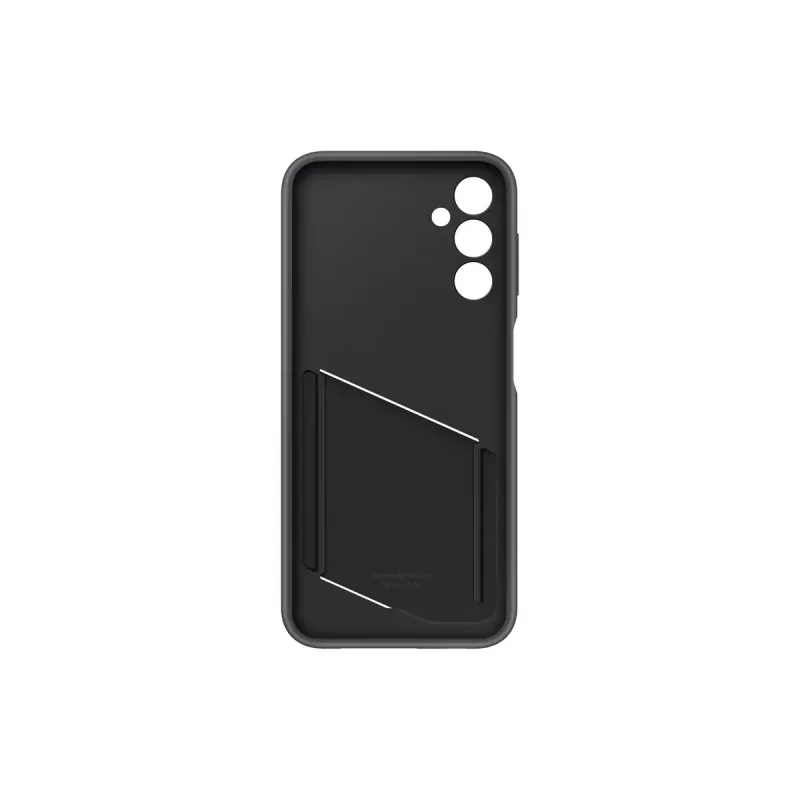 Samsung EF-OA146 vāciņš Galaxy A14/A14 5G ar kartes kabatu, melns, 16.8 cm (6.6 inch)