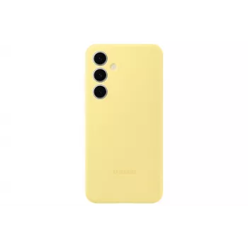 Samsung Galaxy S24 FE Silikona Maciņš Monochromatic Yellow