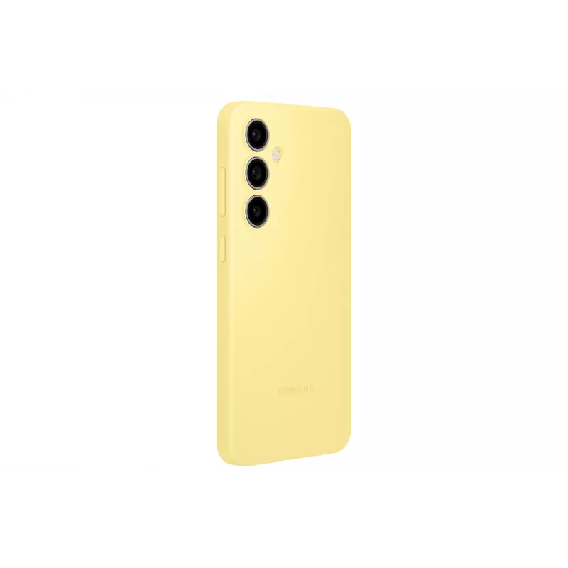 Samsung Galaxy S24 FE Silikona Maciņš Monochromatic Yellow