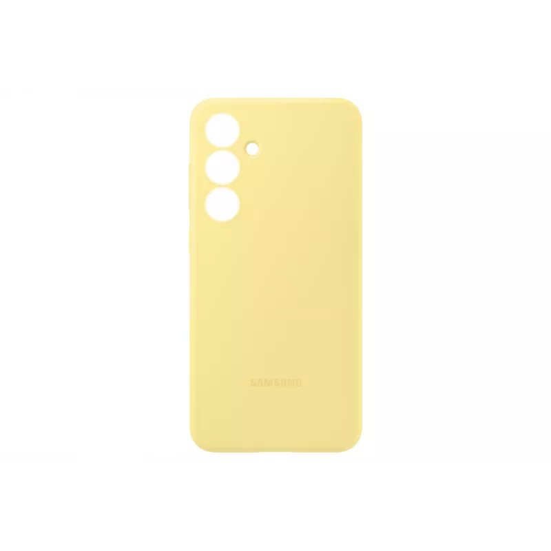 Samsung Galaxy S24 FE Silikona Maciņš Monochromatic Yellow