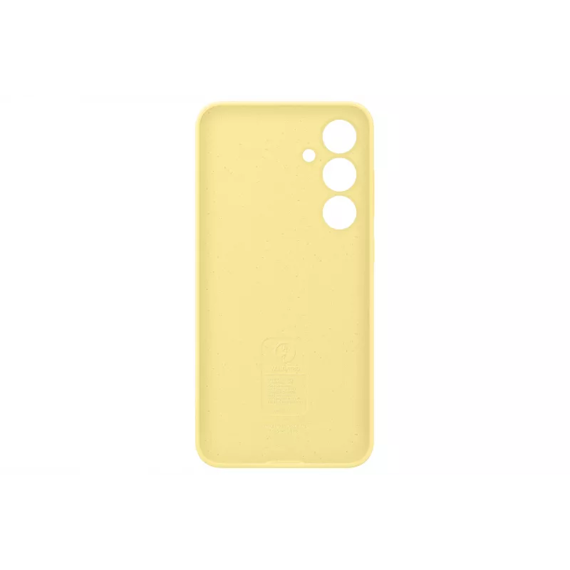 Samsung Galaxy S24 FE Silikona Maciņš Monochromatic Yellow