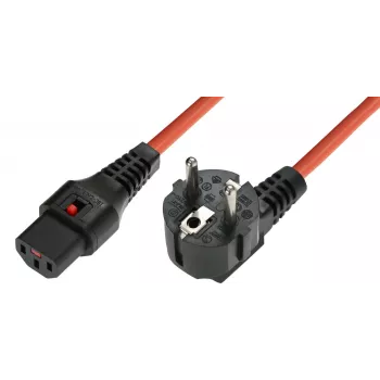 Microconnect EL248S barošanas vads oranžs 3 m C13 savienotājs