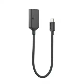 ALOGIC EL2UCHD-ADP Elements pāreja no USB-C uz HDMI, M/F, 0,15 m, melna