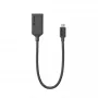 ALOGIC EL2UCHD-ADP Elements pāreja no USB-C uz HDMI, M/F, 0,15 m, melna