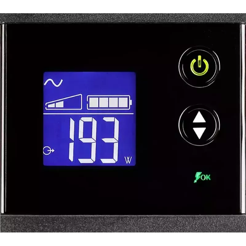 Nepārtrauktās barošanas avots Eaton Ellipse PRO 650 FR, Line-Interactive UPS, 0.65 kVA (400 W), 4x E tipa kontaktligzdas, LCD, Tornis