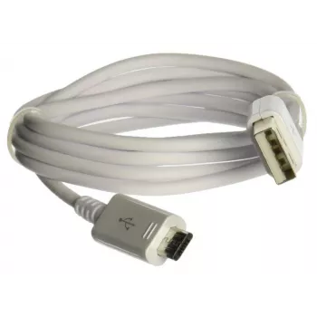 Samsung USB/microUSB kabelis USB 2.0 0.9 m Micro-USB A USB A Balts