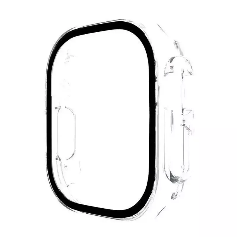 eSTUFF Titan Shield pilna korpusa aizsargplēve Apple Watch Series 9/8/7 45 mm - caurspīdīga