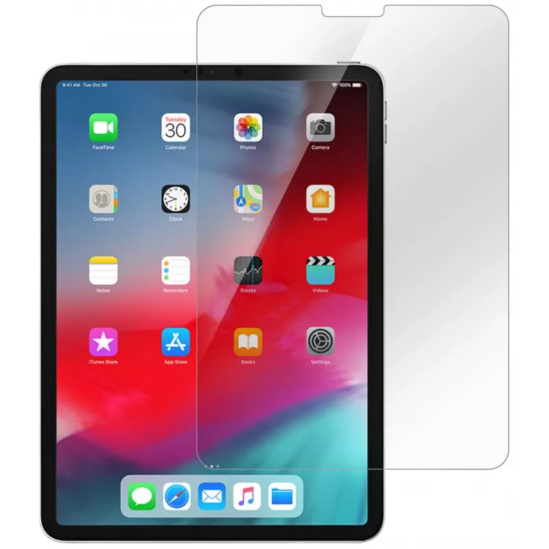 Caurspīdīgs stikla ekrāna aizsargs eSTUFF Apple iPad Pro 11 collām