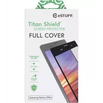 eSTUFF ES504029 rūdīta stikla ekrāna aizsargs Samsung Galaxy S10e, caurspīdīgs, 1 gab.