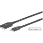 eSTUFF ES601165 Lightning kabelis 1,5 m Pelēks