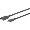 eSTUFF ES601165 Lightning kabelis 1,5 m Pelēks