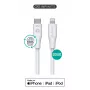Lightning kabelis eSTUFF ES602370 3m USB-C 2.4A 5V