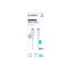 USB kabelis eSTUFF ES604270 2m USB-C balts USB 2.0 0.48 Gbit/s