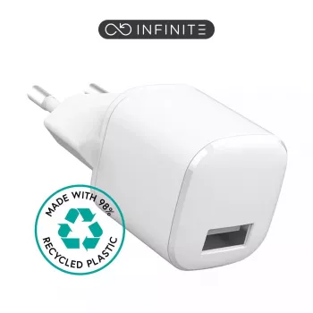 Iekštelpu lādētājs eSTUFF ES637001 Smartphone Balts 5V 1xUSB 1xUSB-C